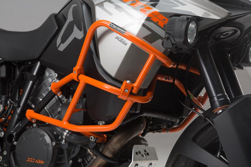 Protecciones sup. de motor para KTM original. Naranja. 1290 SAdv R / S (16-), 1090 Adv (16-).